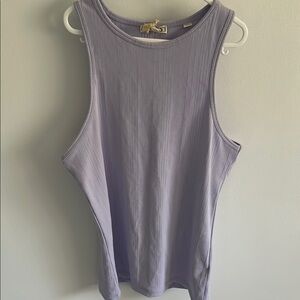 Fat Face Purple Casual Tank Top